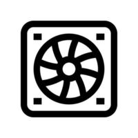 fan icon for your website, mobile, presentation, and logo design. vector