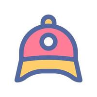 gorra icono para tu sitio web diseño, logo, aplicación, ui vector