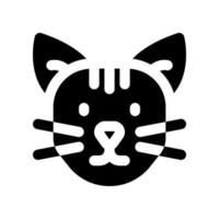 gato icono para tu sitio web diseño, logo, aplicación, ui vector