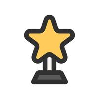 trophy icon for your website design, logo, app, UI. vector