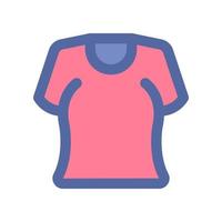 camisa icono para tu sitio web diseño, logo, aplicación, ui vector