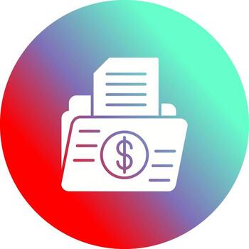 Folder Unique Vector Icon