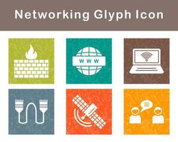 Networking Vector Icon Set