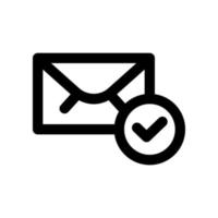email icon for your website design, logo, app, UI. vector