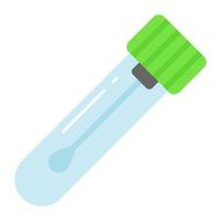 Swab Medical testing vector editable design icon