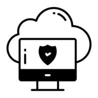Check this amazing vector of secure network, easy to use icon