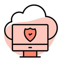 Check this amazing vector of secure network, easy to use icon