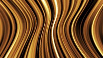 lusso oro movimento sfondo video alta risoluzione, elegante seta oro sfondo animazione