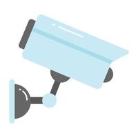 Download this premium vector of CCTV, security camera icon