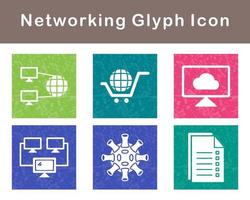 Networking Vector Icon Set