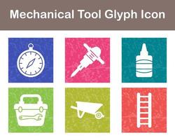 Mechanical Tool Vector Icon Set