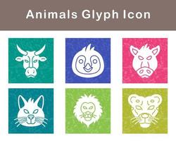 Animals Vector Icon Set