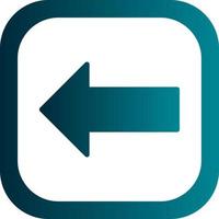 Long Arrow Alt Left Vector Icon Design