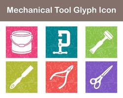 Mechanical Tool Vector Icon Set