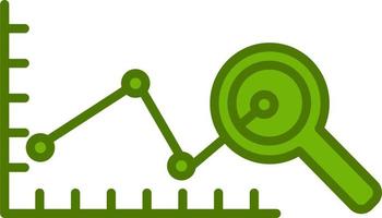 Predictive Chart Vector Icon