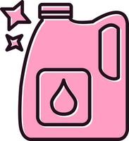 Oil bottle Vector Icon