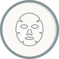 Facial mask Vector Icon