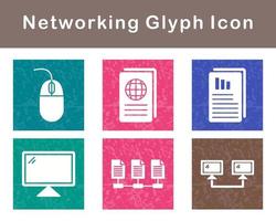 Networking Vector Icon Set