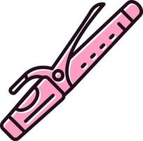 Hair curler Vector Icon