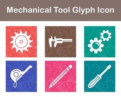 Mechanical Tool Vector Icon Set