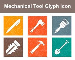 Mechanical Tool Vector Icon Set