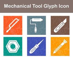 Mechanical Tool Vector Icon Set