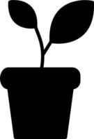 Plant pot Vector Icon