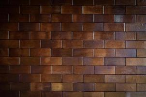 Brown brick wall texture background material of industry building construction for background photo