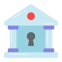 Check this beautiful vector of bank security, editable vector