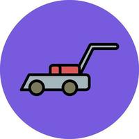 Lawnmower Vector Icon