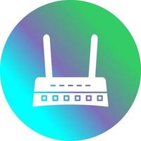 Router Unique Vector Icon