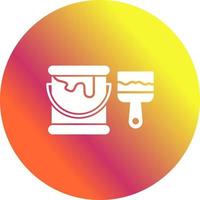 Paint Brush Unique Vector Icon