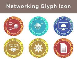 Networking Vector Icon Set