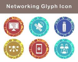 Networking Vector Icon Set