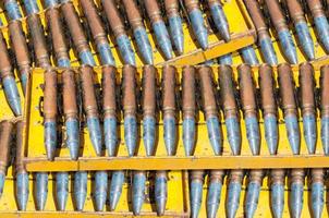 ammunition belt ,chain of cartridges war for background photo