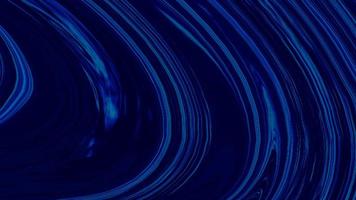 Abstract line background with liquify flow. Glossy liquid acrylic paint texture. Abstract blue wave fluid texture background. Marble textured abstract royal background. photo