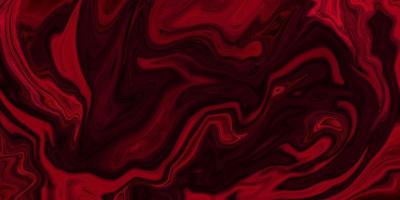 textura de mármol líquido rojo. fondo rojo borroso digital con flujo de licuado extendido para el diseño. diseño licuado abstracto único. mezcla de pinturas acrílicas, hermosas manchas de lacas de uñas líquidas. foto