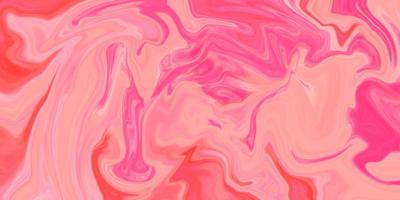 Pink, red satin liquid background. Digital art abstract pattern. Abstract liquid metal close-up design. Smooth elegant black satin texture. Luxurious marble background design. photo