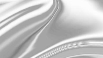 Abstract flowing liquid curve line in grey silver black metallic. Glossy pattern cool background textures. Beautiful drawing with the divorces and wavy lines in gray tones. Beautiful Marbling. photo