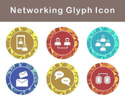 Networking Vector Icon Set