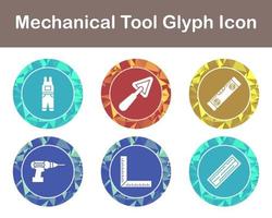 Mechanical Tool Vector Icon Set