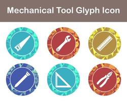 Mechanical Tool Vector Icon Set