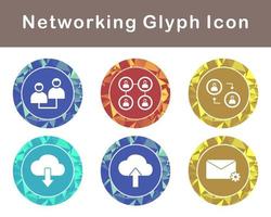 Networking Vector Icon Set