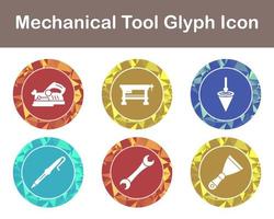 Mechanical Tool Vector Icon Set