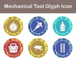 Mechanical Tool Vector Icon Set