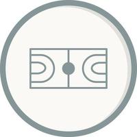 Basketball Court Icon vector