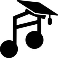 icono de vector de educación musical