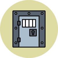 Jail cell Icon vector