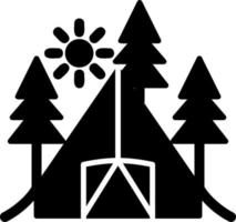 Camping Vector Icon