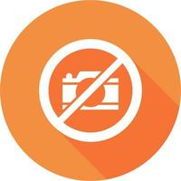 No camera Vector Icon